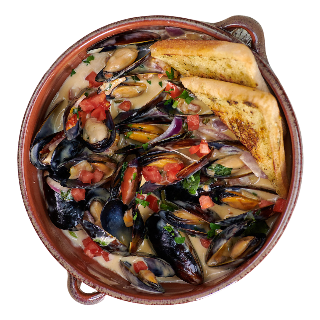 Ouzo Mussels at Acropolis